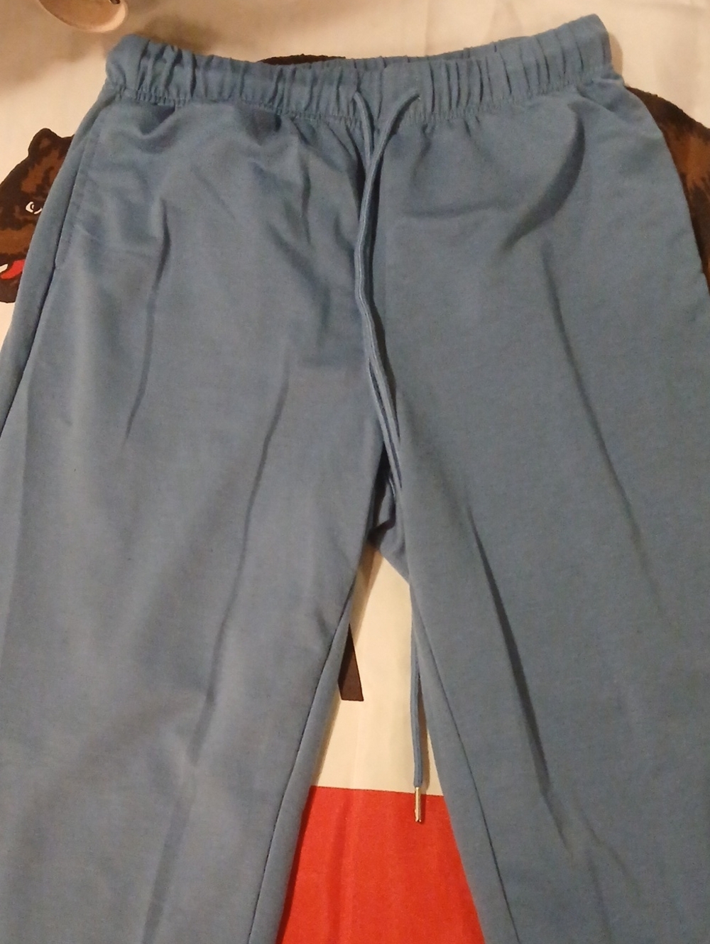 Light Blue Men’s Drawstring Sweatpants